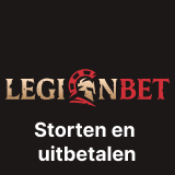 Legionbet Storten en uitbetalen